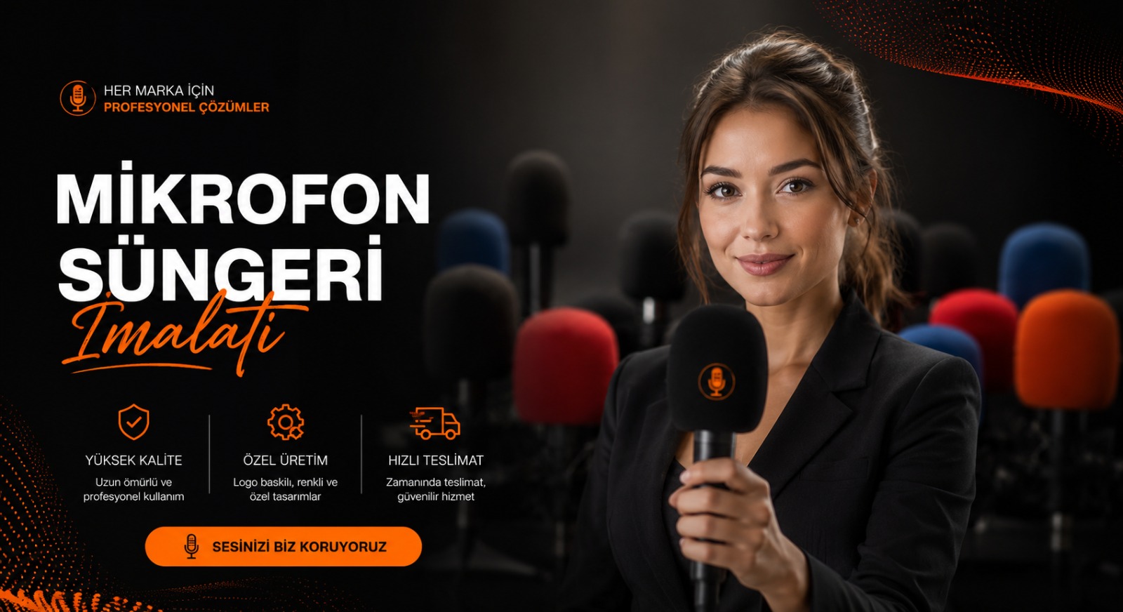 Mikrofon Süngəri İstehsalı Slayd 2